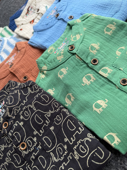 premium boys cotton, muslin cord Sets | 1year to 3yrs| Premium Feels
