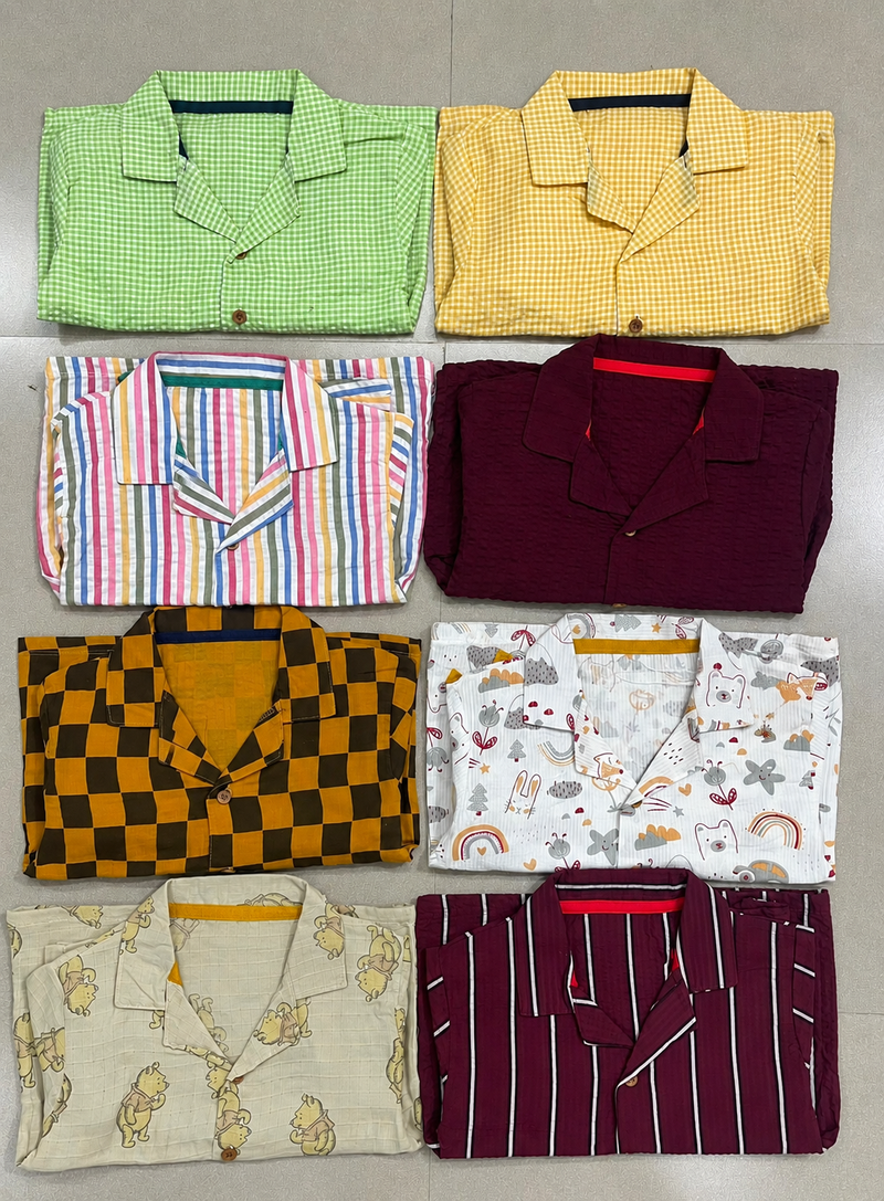 Playful Unisex Cotton pyjama Sets for 1 to 5yrs | Outdoor Play Edition