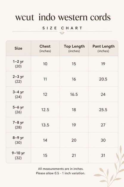 Stylish W-Cut Indo western cotton Coords
