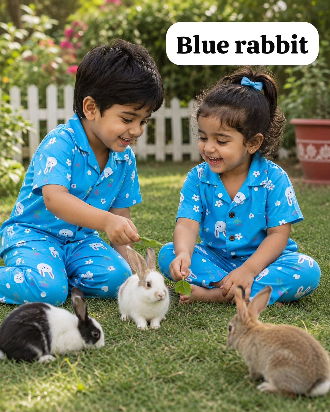 Unisex cotton Collar Pyjama Sets | 18m to 6 yrs)