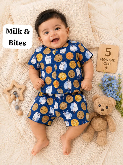 Baby Front Open Short Sets | 0 to 12months
