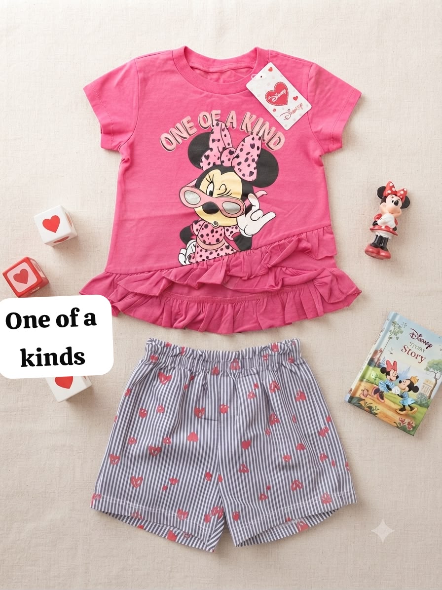 Girls Cute Cartoon Club Coord Sets for 1 year to 6 years, Fashion Edition