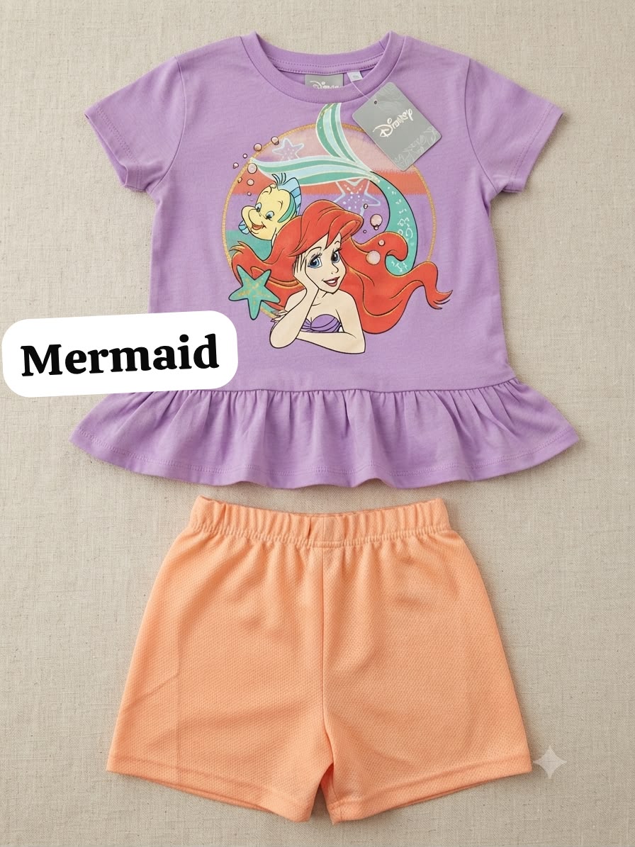 Girls Cute Cartoon Club Coord Sets for 1 year to 6 years, Fashion Edition
