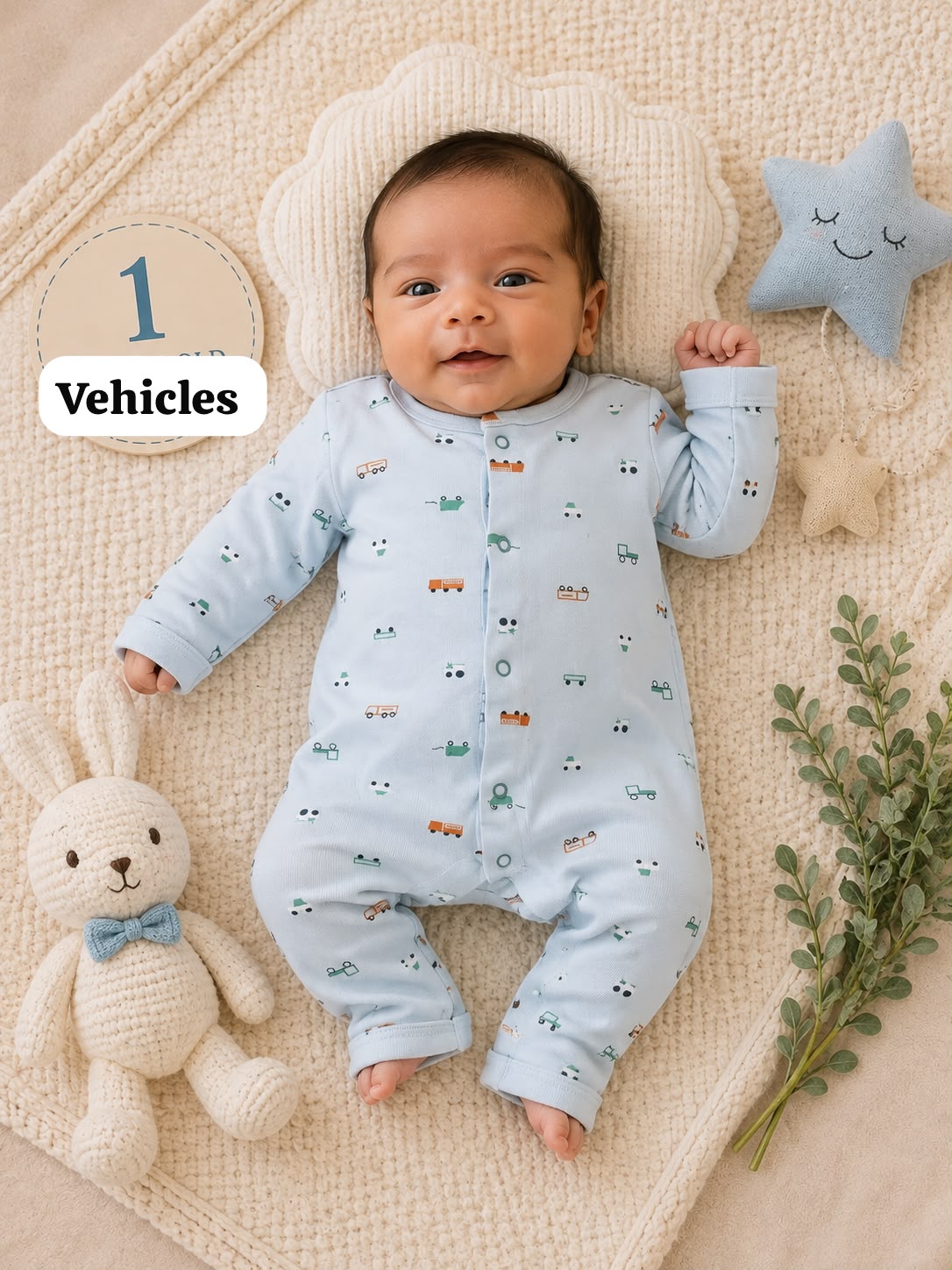 Baby open foot Romper , newborn  to 9months