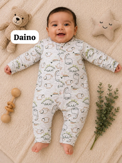 Baby open foot Romper , newborn  to 9months