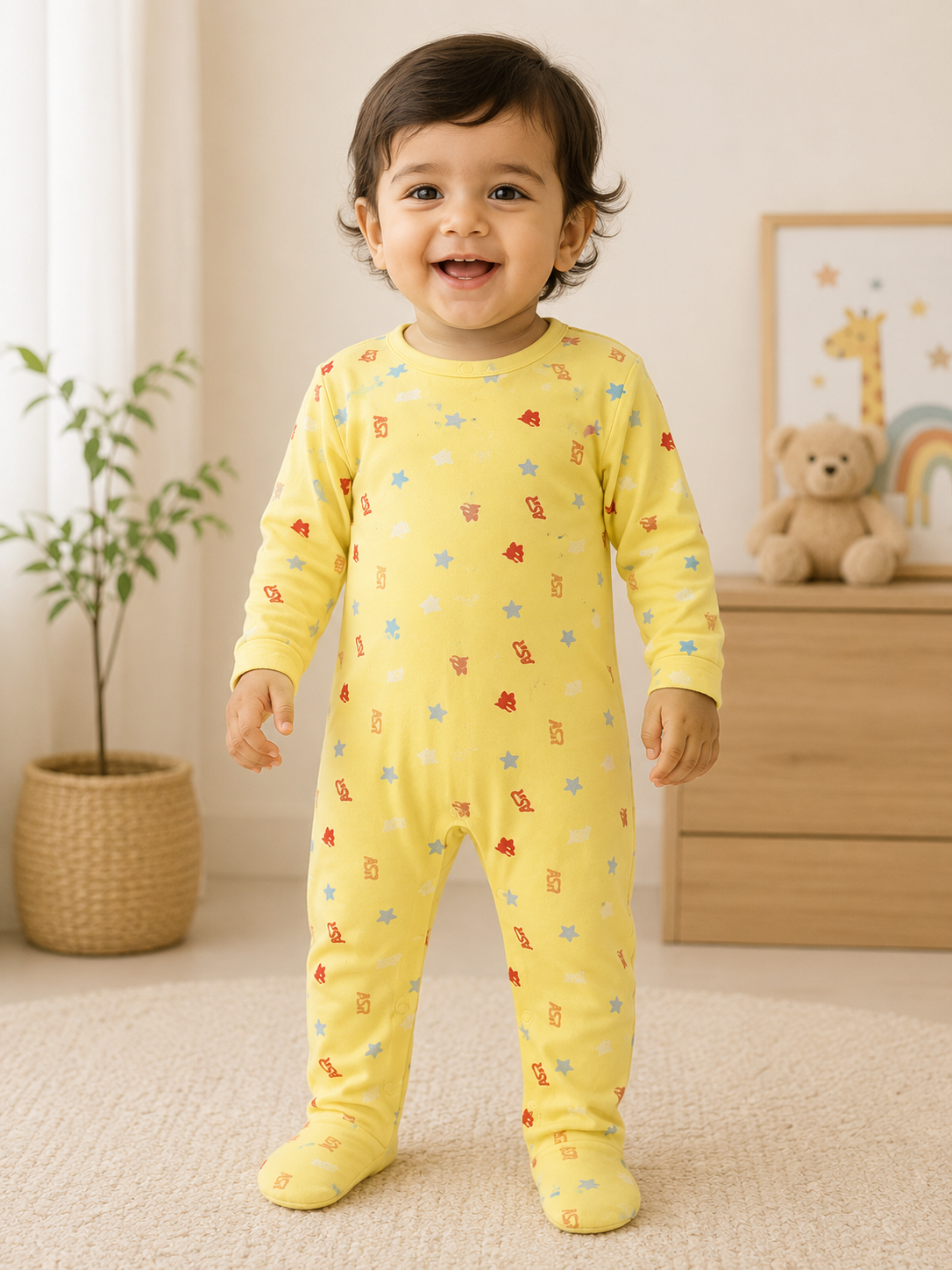 Little Star Baby Romper , 6 Months To Two Years