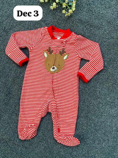 ON SALE Baby Rompers, New Born To 3 Months