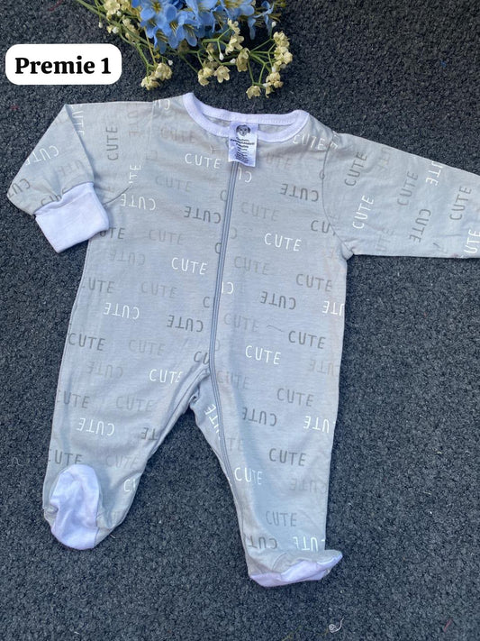 ON SALE Tiny Preemie Comfort Rompers, newborn babies