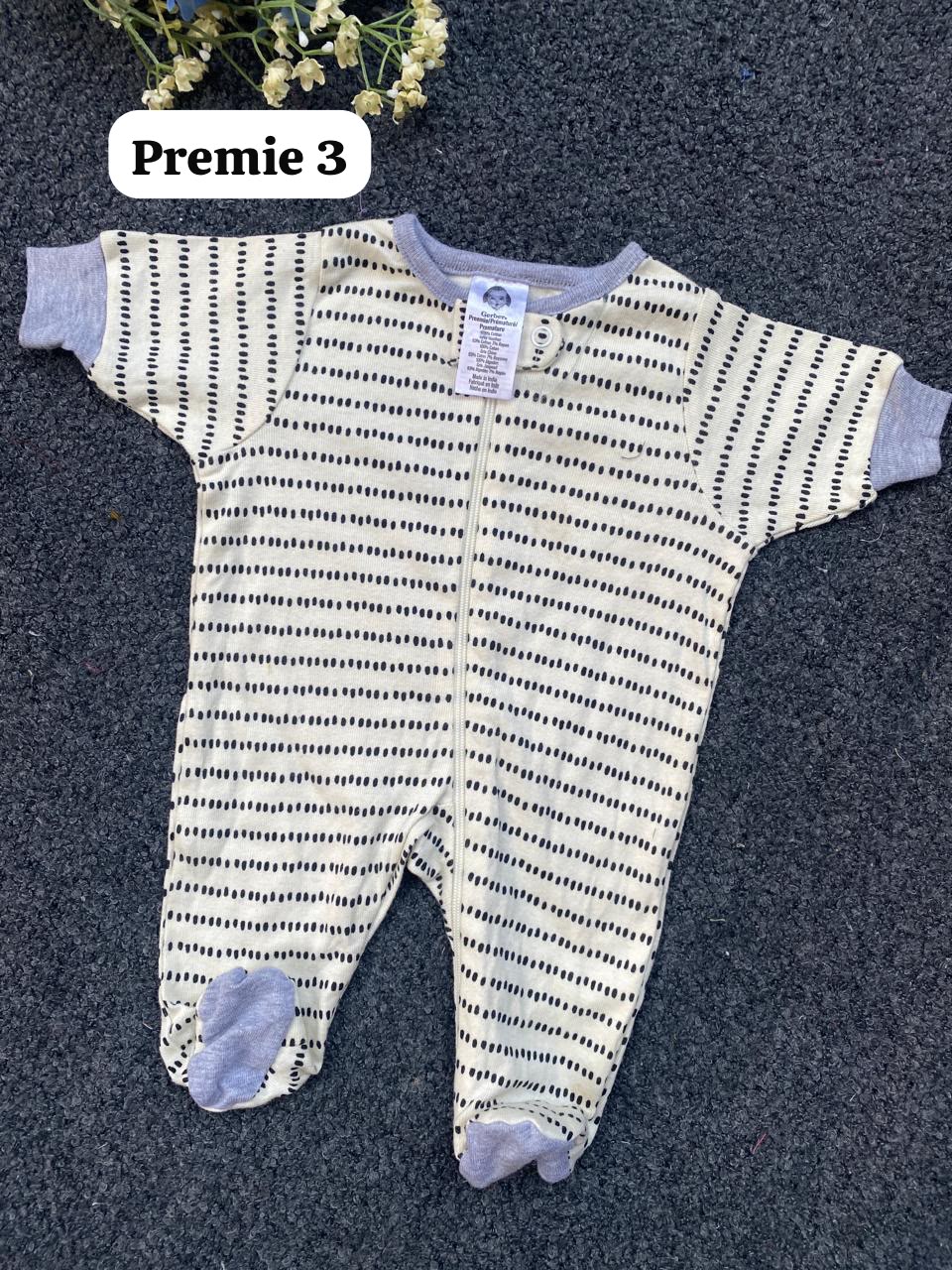 ON SALE Tiny Preemie Comfort Rompers, newborn babies