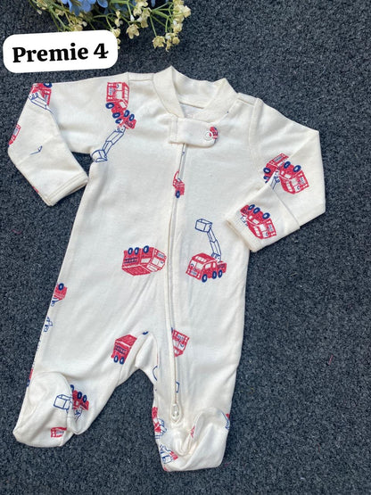 ON SALE Tiny Preemie Comfort Rompers, newborn babies