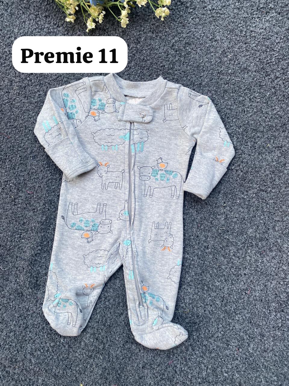 ON SALE Tiny Preemie Comfort Rompers, newborn babies