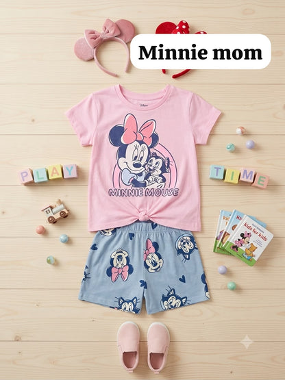 Girls Cute Cartoon Club Coord Sets for 1 year to 6 years, Fashion Edition