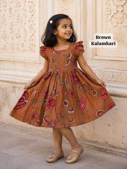 Pure cotton frocks Artisan prints|Jaipuri frocks| 1 to 9yrs | ART Edition