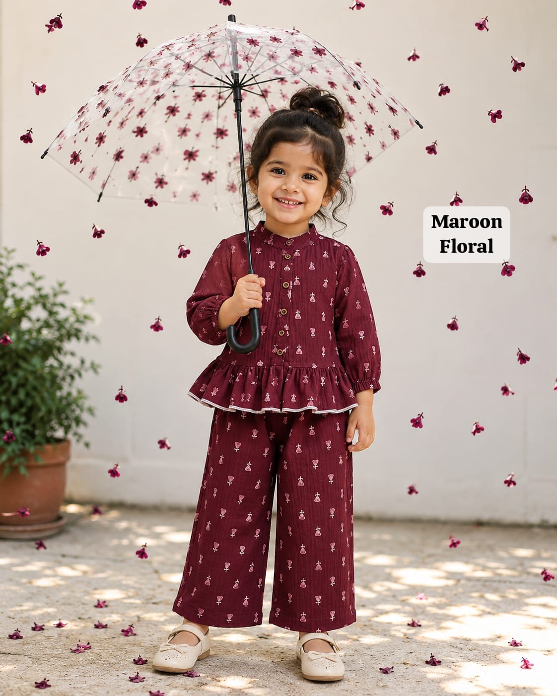Frill Collar Cord Sets, 2Years - 6 Years