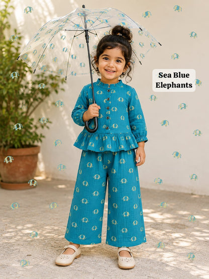 Frill Collar Cord Sets, 2Years - 6 Years