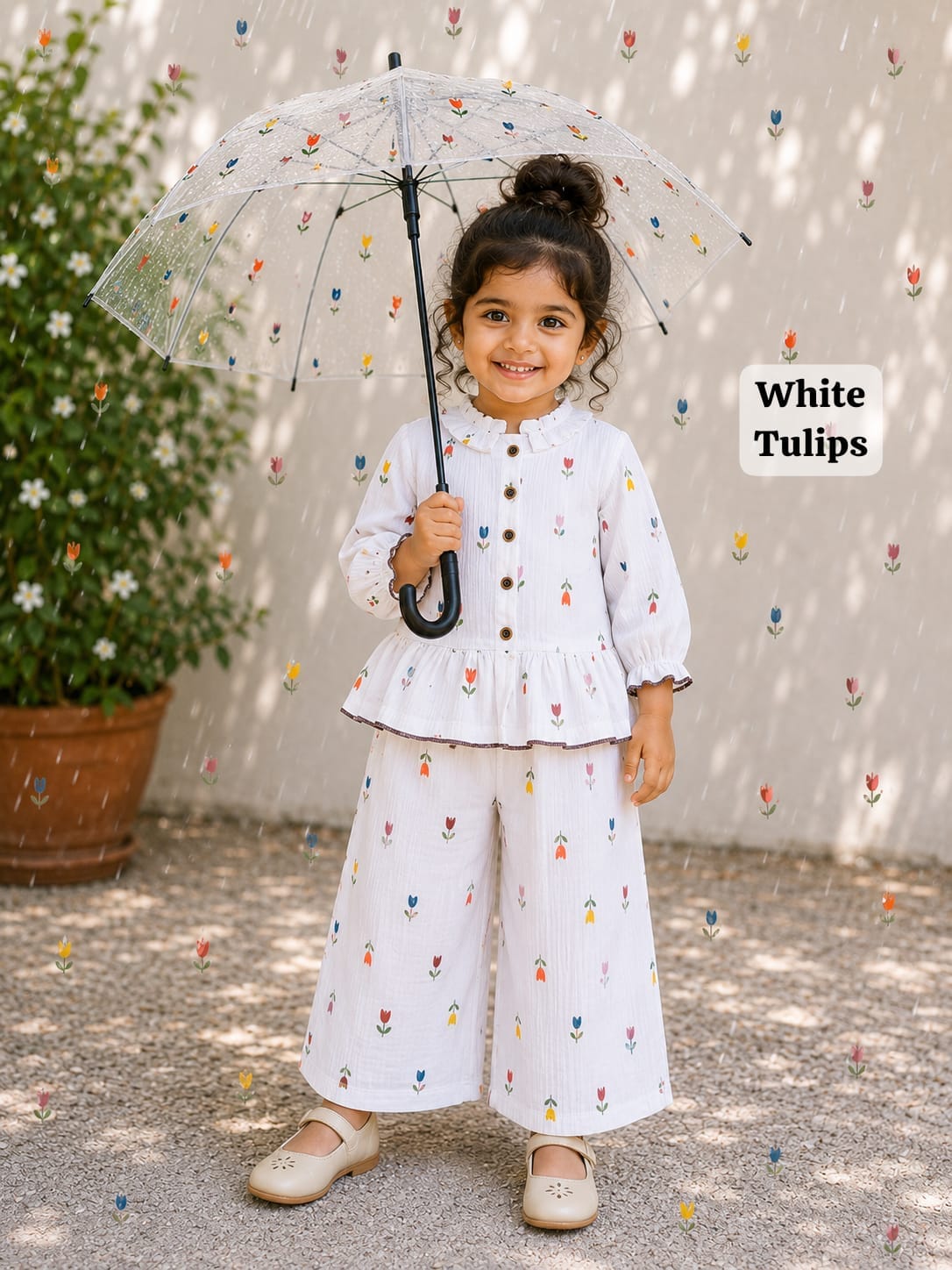 Frill Collar Cord Sets, 2Years - 6 Years