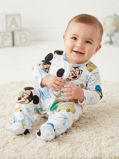 Footed Rompers sleepsuit-newborn