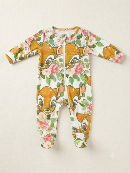 Footed Rompers sleepsuit-0-3months