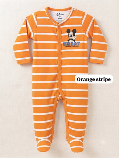 Footed Rompers sleepsuit-body jumpsuits (6-9months)