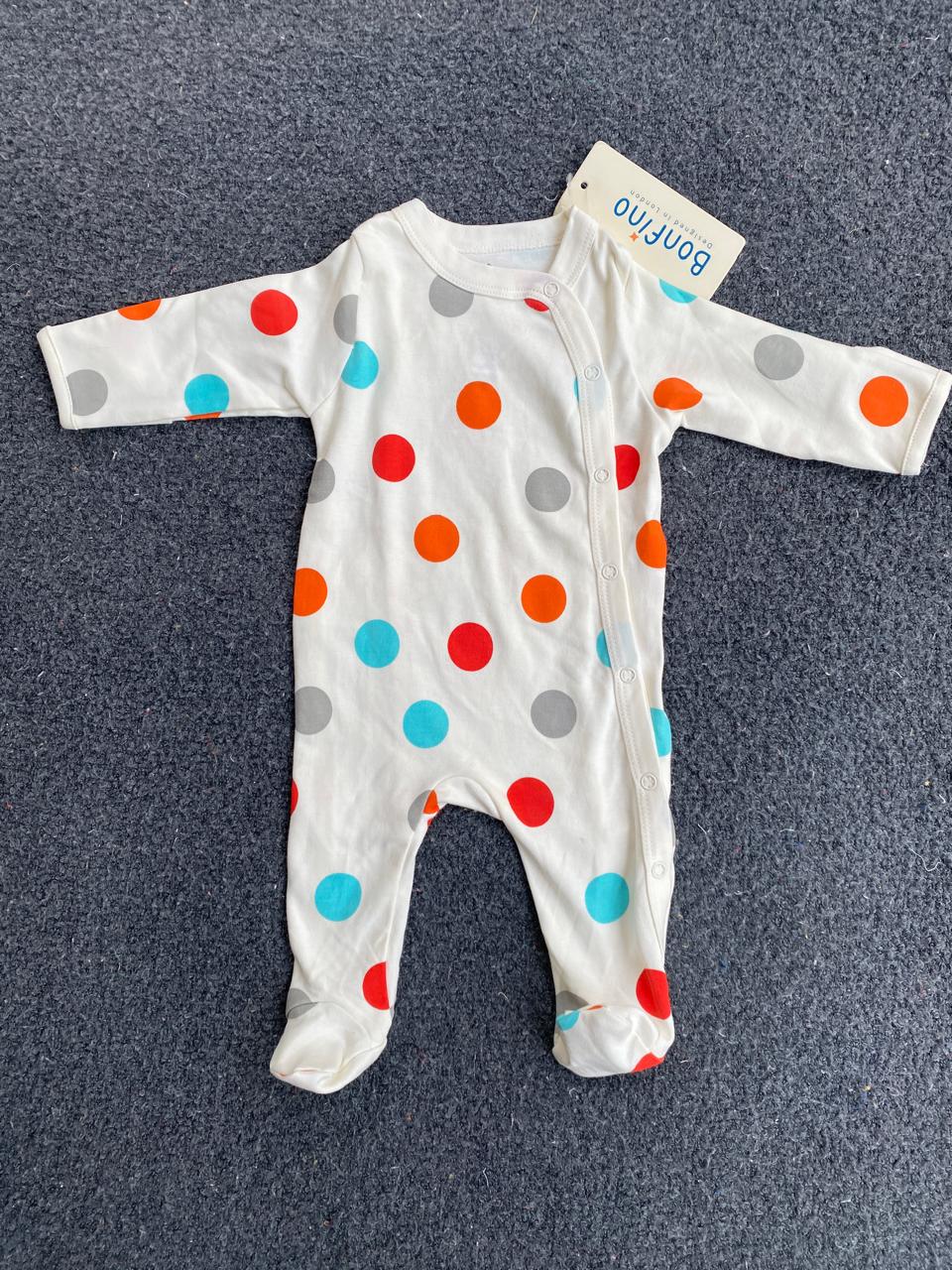 Footed Rompers sleepsuit-0-3months
