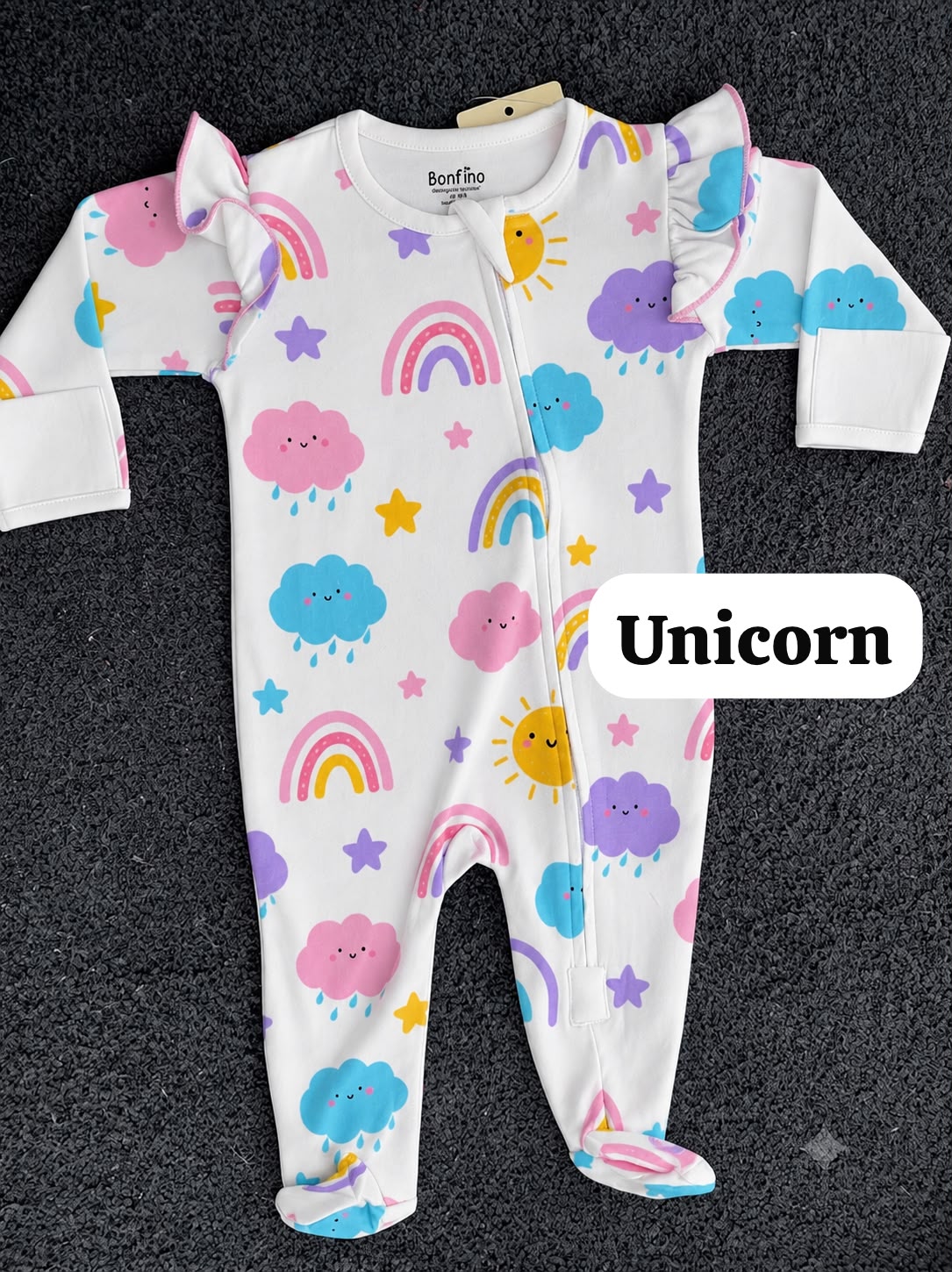 Footed Rompers sleepsuit-body jumpsuits (3-6months)