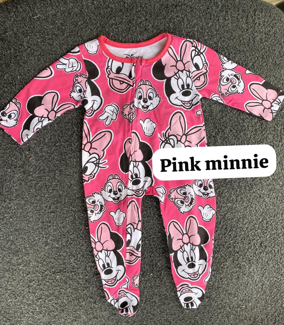 Footed Rompers sleepsuit-body jumpsuits (3-6months)