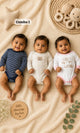 Newborn Baby Onesies Combo Set, Full Sleeve , 3 To 6 Months