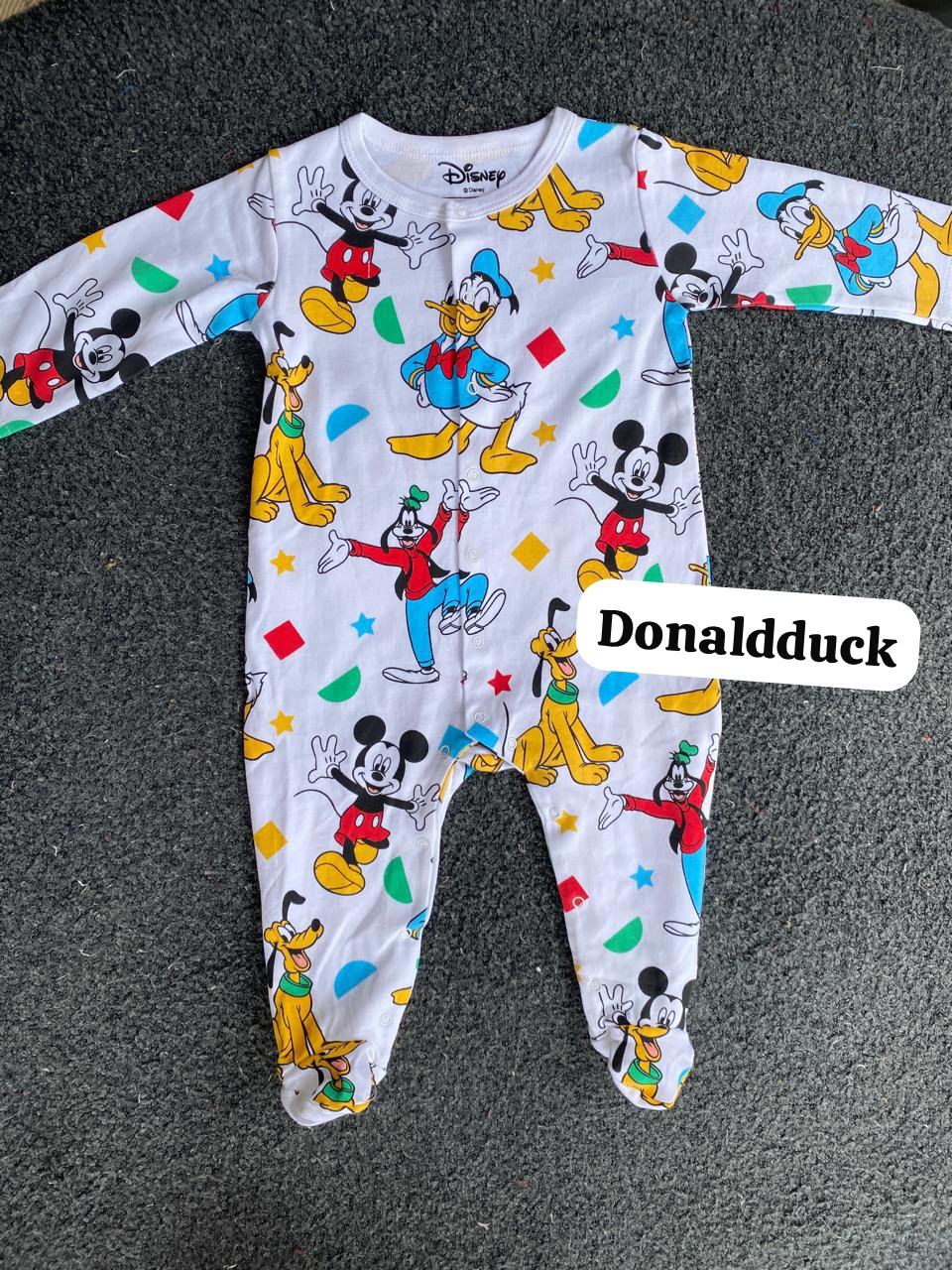 Footed Rompers sleepsuit-body jumpsuits (6-9months)
