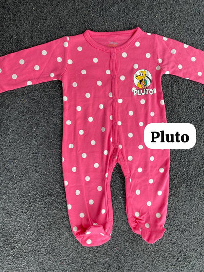 Footed Rompers sleepsuit-body jumpsuits (6-9months)