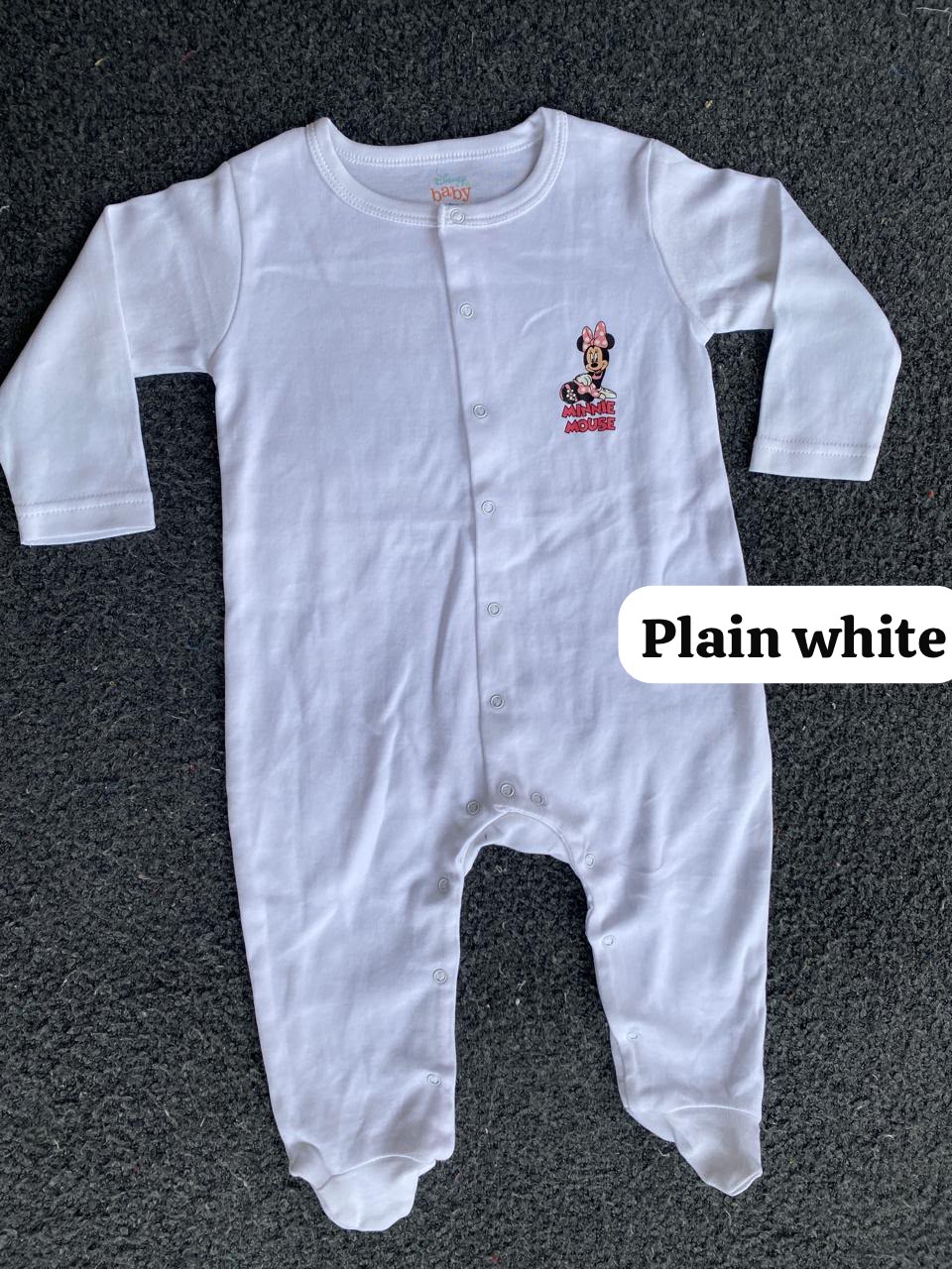 Footed Rompers sleepsuit-body jumpsuits (6-9months)