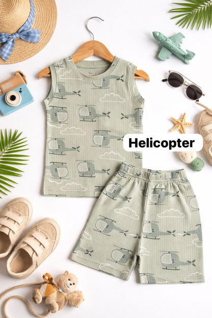 Sleeveless Unisex Coords