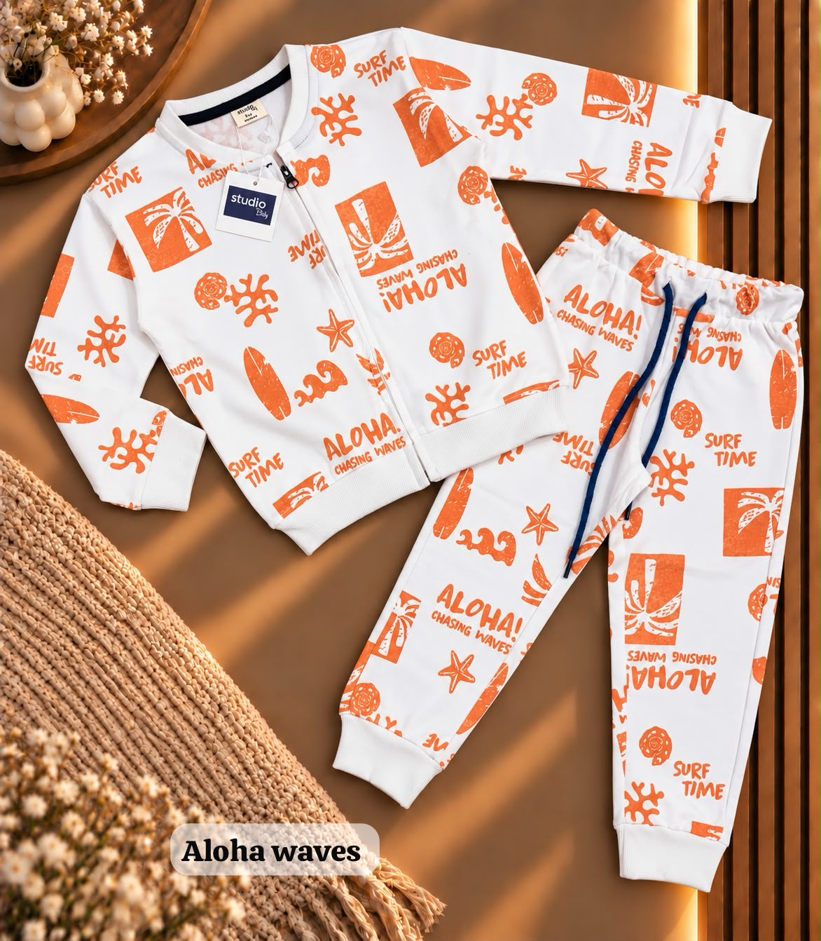 Unisex zipper Sweat Shirts Sets for 6m to 4yrs | loop knit Fabric