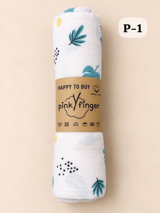 Muslin hand Towels 30*30 inches |High thread count- Prints