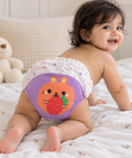 Baby Diaper Pants | Potty Training Underwear | Soft, Washable & Reusable Cotton Nappies for Boys & Girls | Multicolor Prints