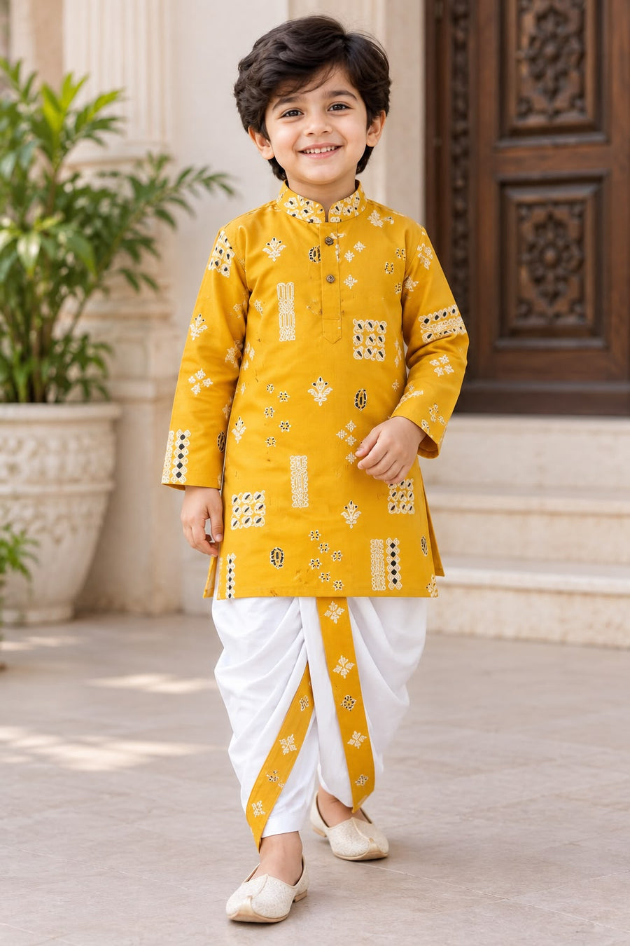 Boys Traditional dhoti Sets for 6 Months To 8 years | Ocassioanl and Festive wear