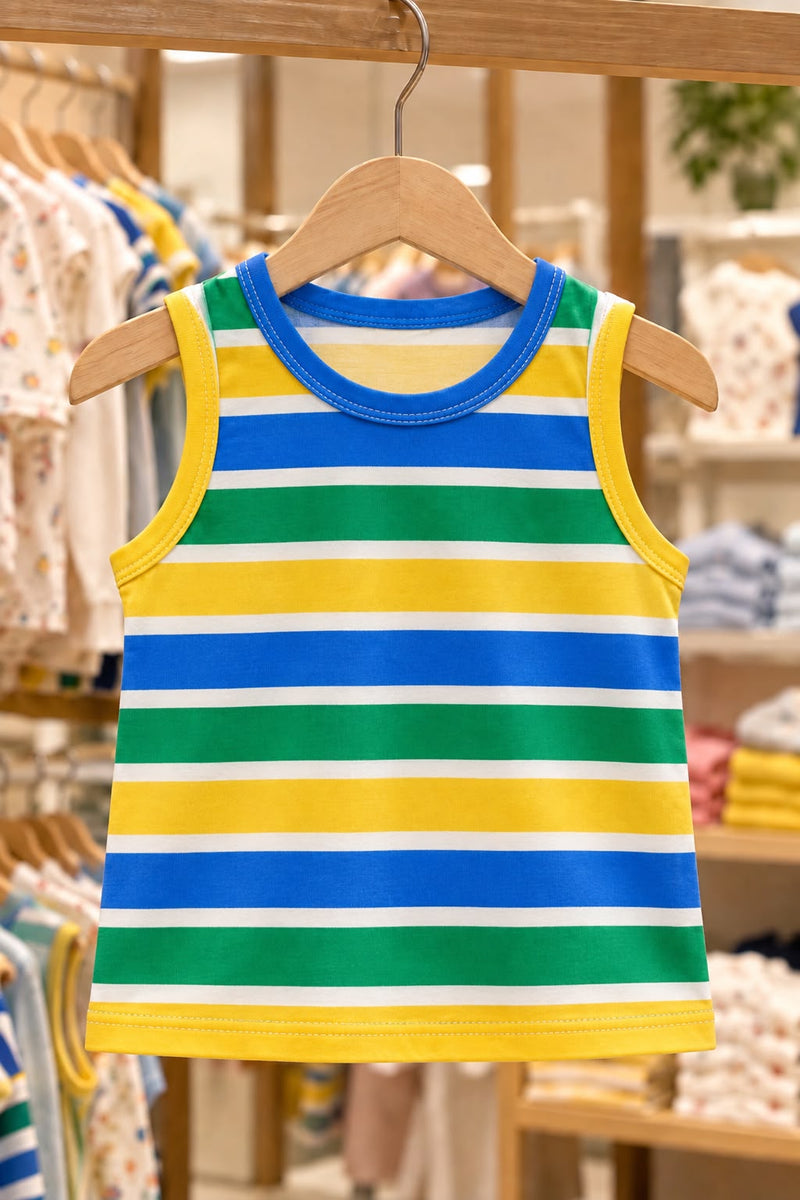 Baby Unisex Sleeveless Vest,0-4 years