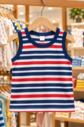 Blue And Red Stripes