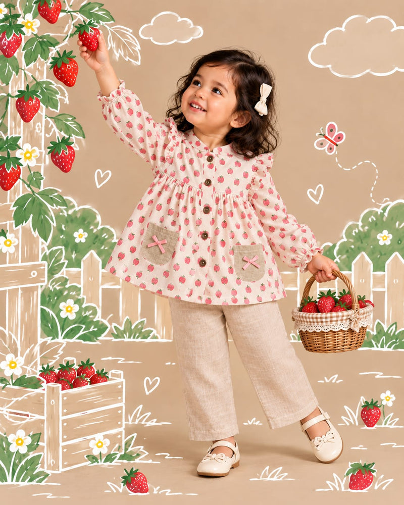Muslin Frill Coord Sets for 6m to 4yrs| Loved by Many | Soft and Breathable Fabric