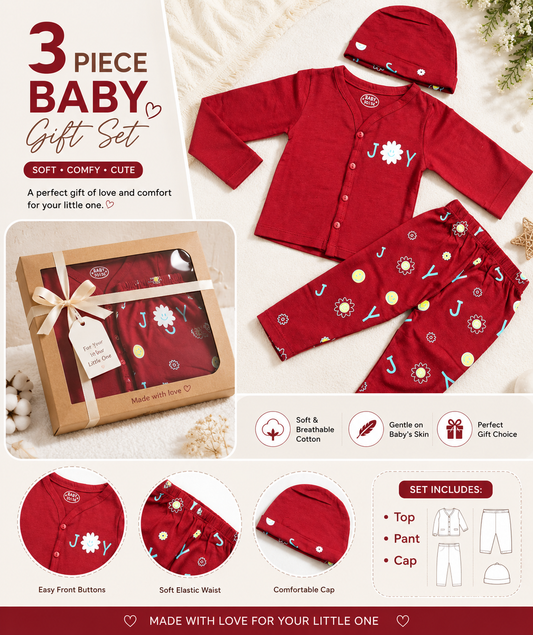 3pc Gift Box Set | Newborn to 9m