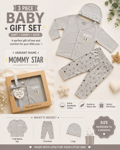 3pc Gift Box Set | Newborn to 9m