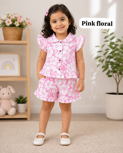 Petar pan Neck Muslin Sets 6months to 3years