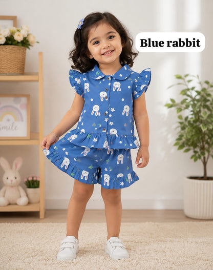 Petar pan Neck Muslin Sets 6months to 3years
