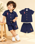 Navy blue Cheks