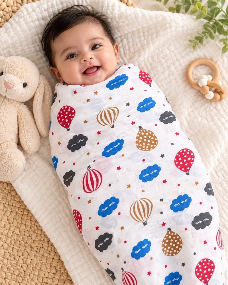 Premium Muslin cotton  swaddles