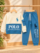 Branded Boys Jogger Sets with Graphic Sweatshirts FOR 2yrs to 8yrs