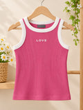 Ribbed Sleeveless Top For Jeans, For Girls, 2 To 12 yrs