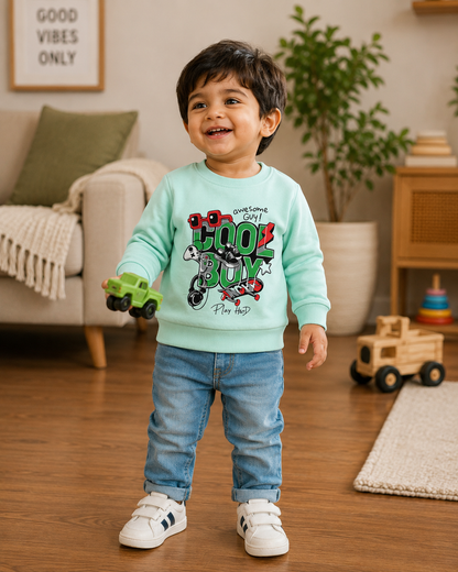 Unisex Sweat Shirts for 1yrs-6yrs| Cozy monsoon collection