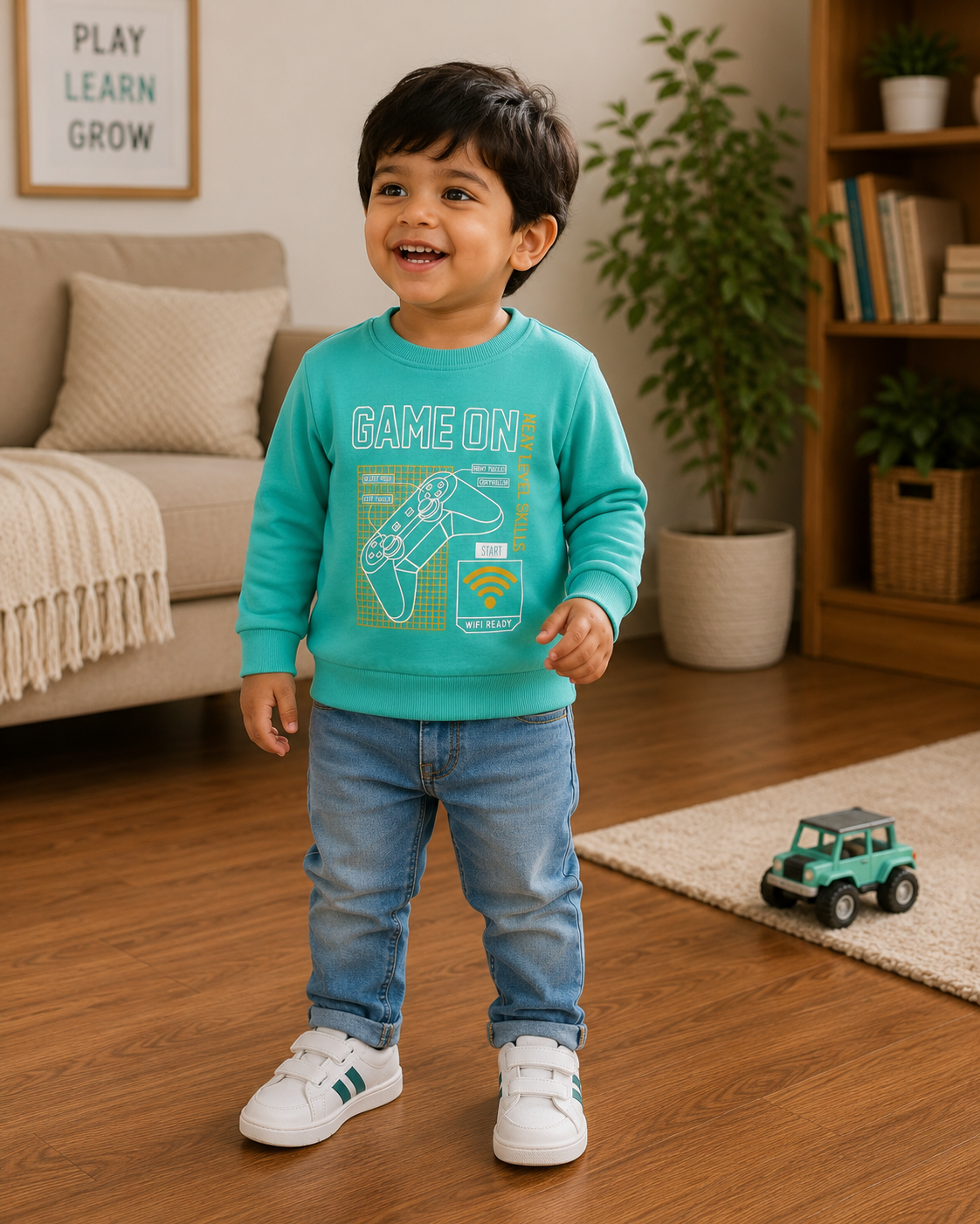 Unisex Sweat Shirts for 1yrs-6yrs| Cozy monsoon collection