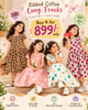 Ribbed Cotton Long Frocks for 3yrs to 9yrs, Extra Soft and Extra Comfy