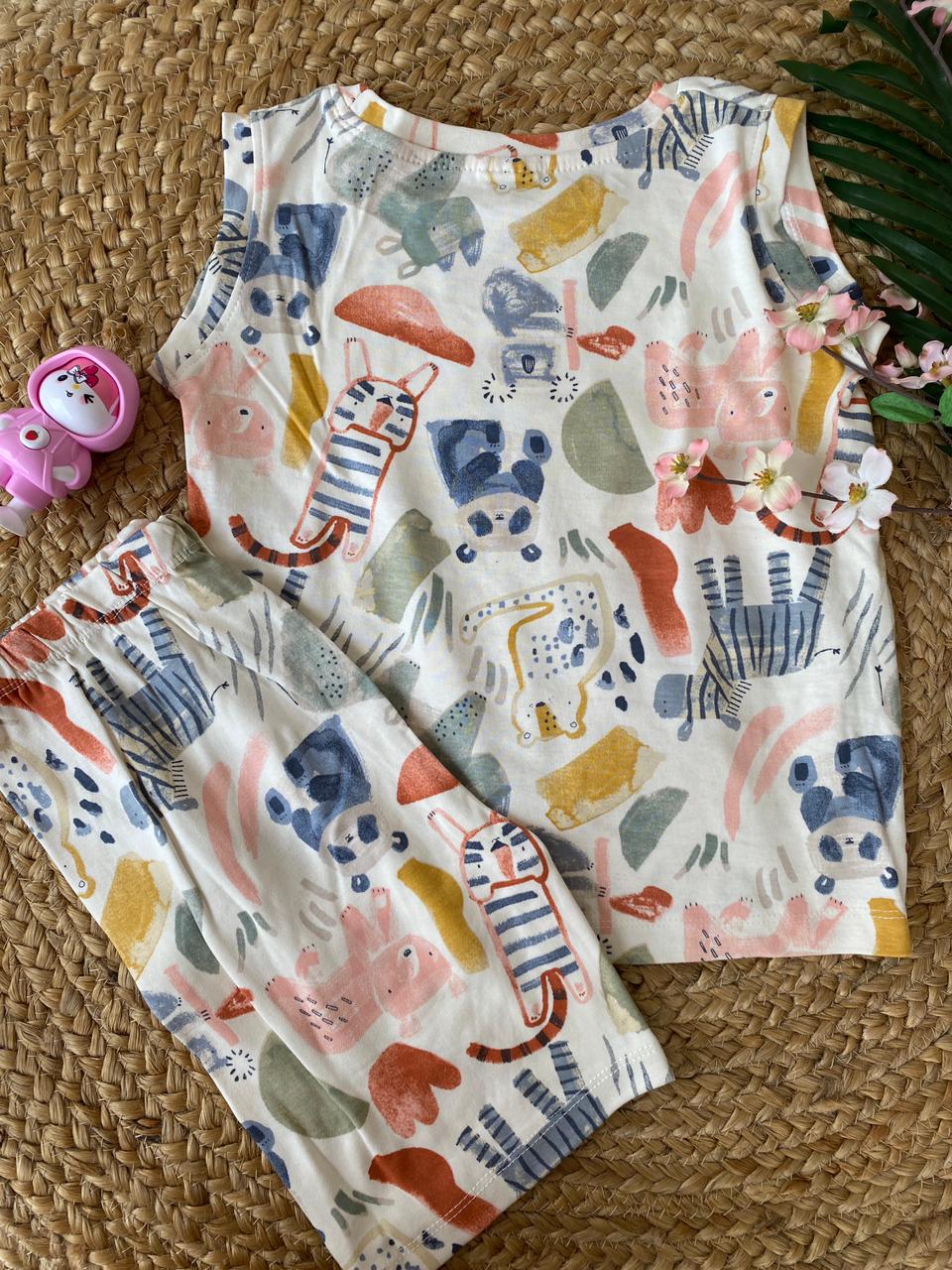 Sleeveless Shortsets (5-6 Years) – Unisex